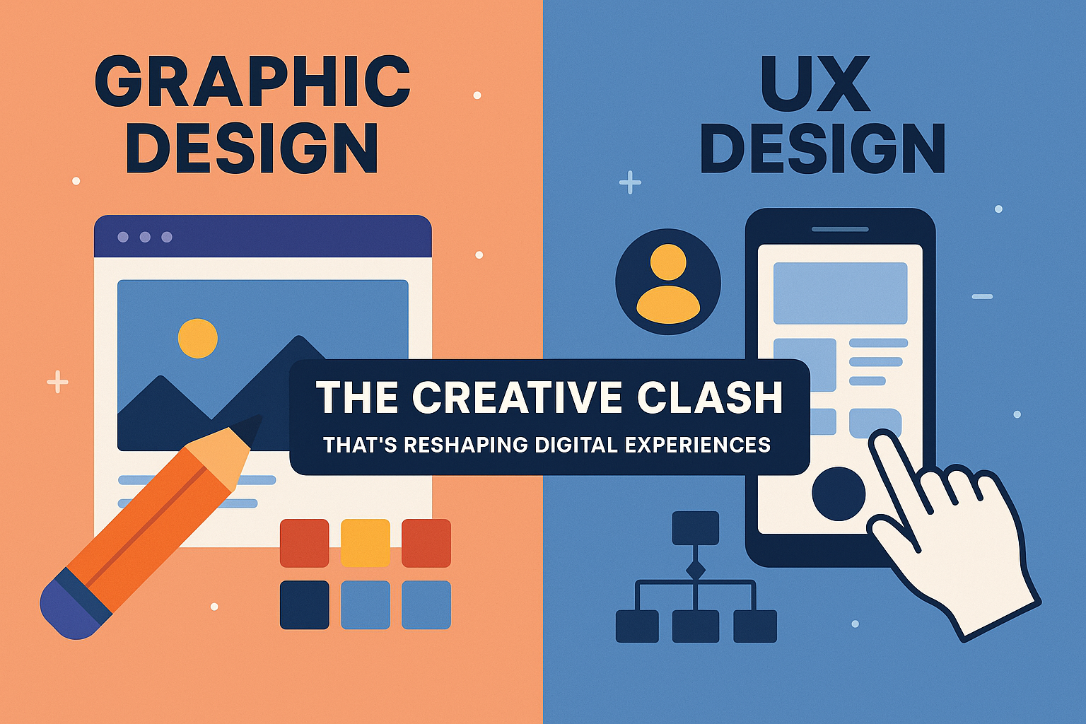 Graphic vs UX Design: Digital’s Creative Battle